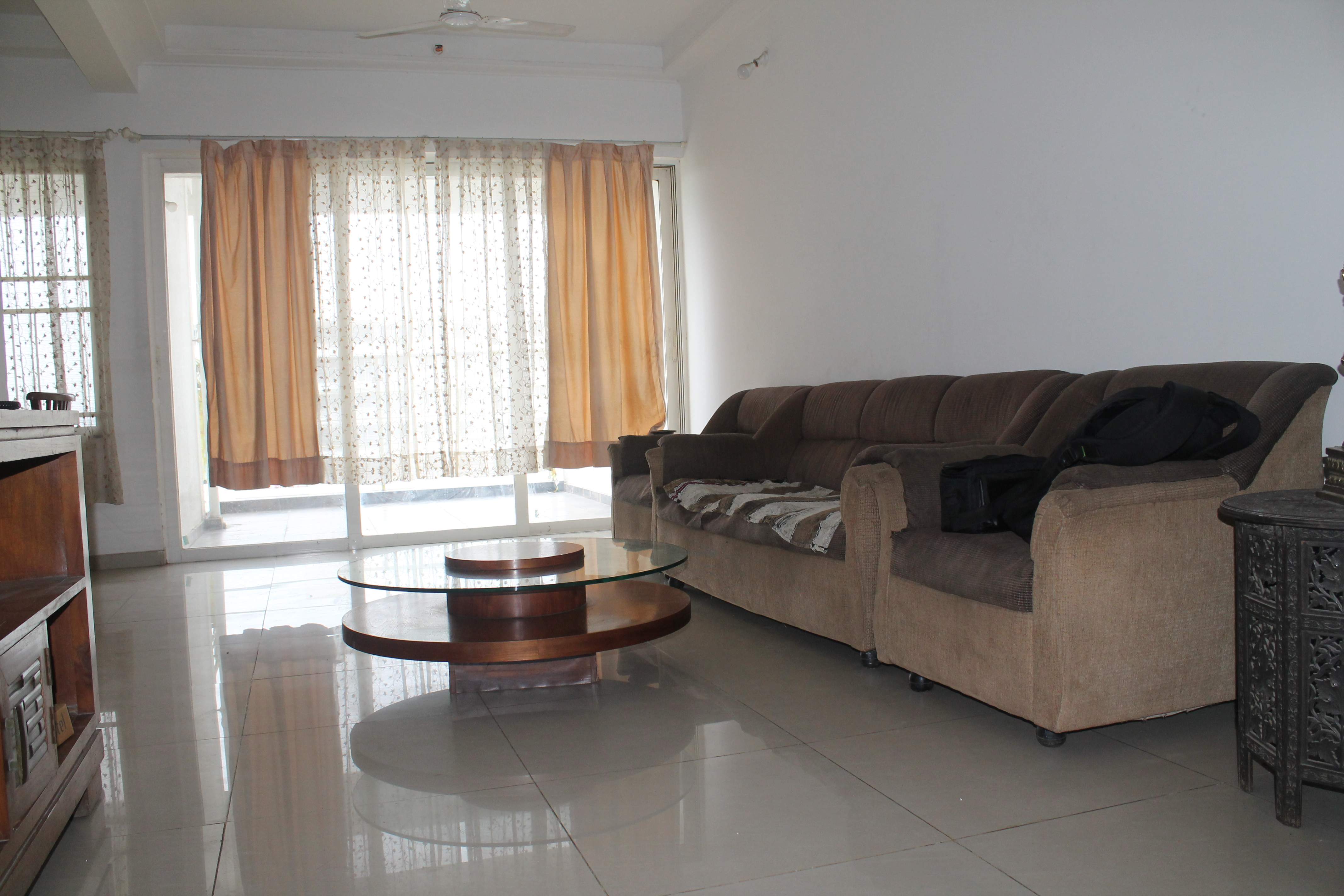 Living Room of 3 BHK Flat in Life Republic in Life Republic Township