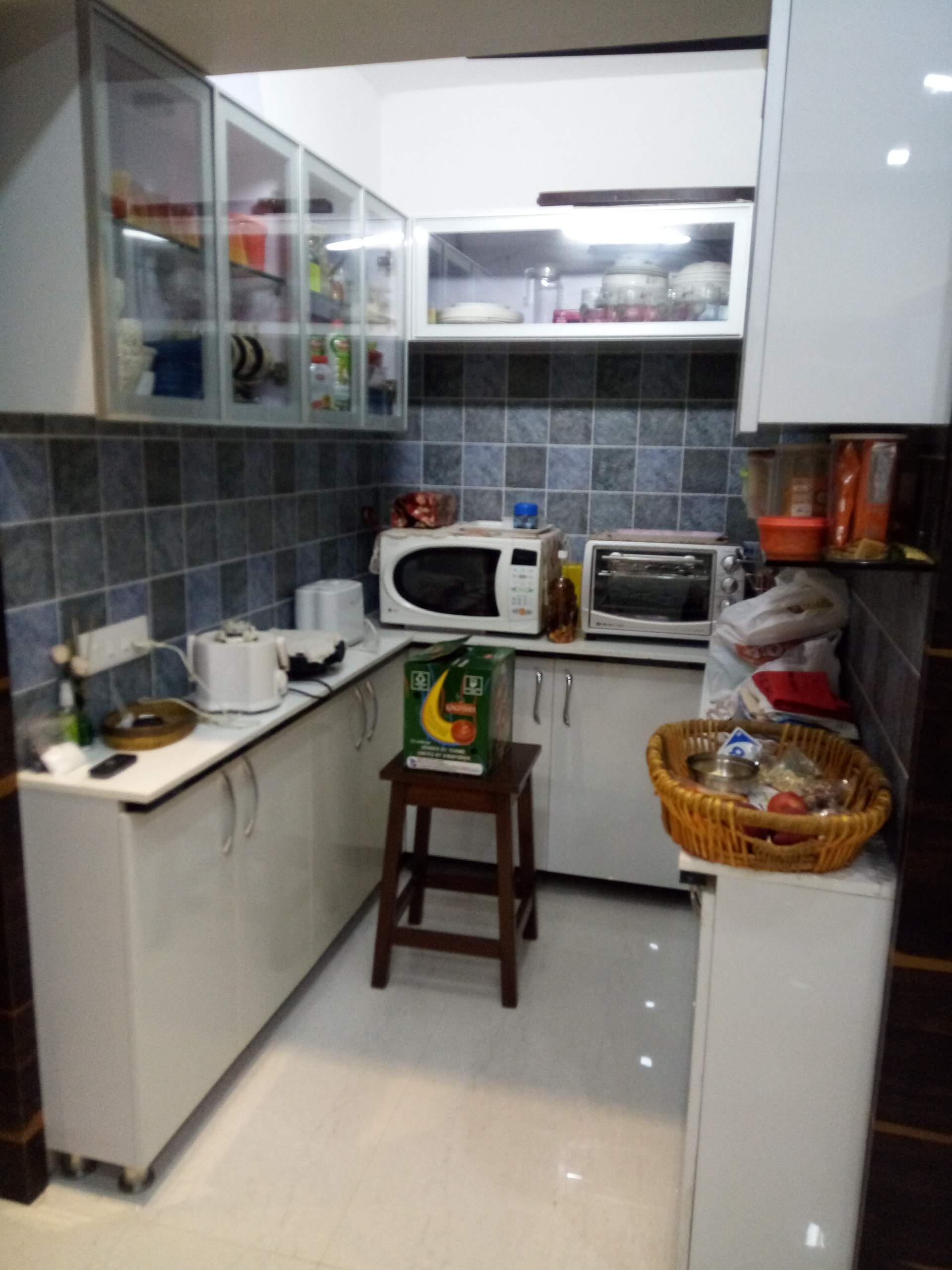 Kitchen Selves of 3BHK flat in Aditya Garden City Warje