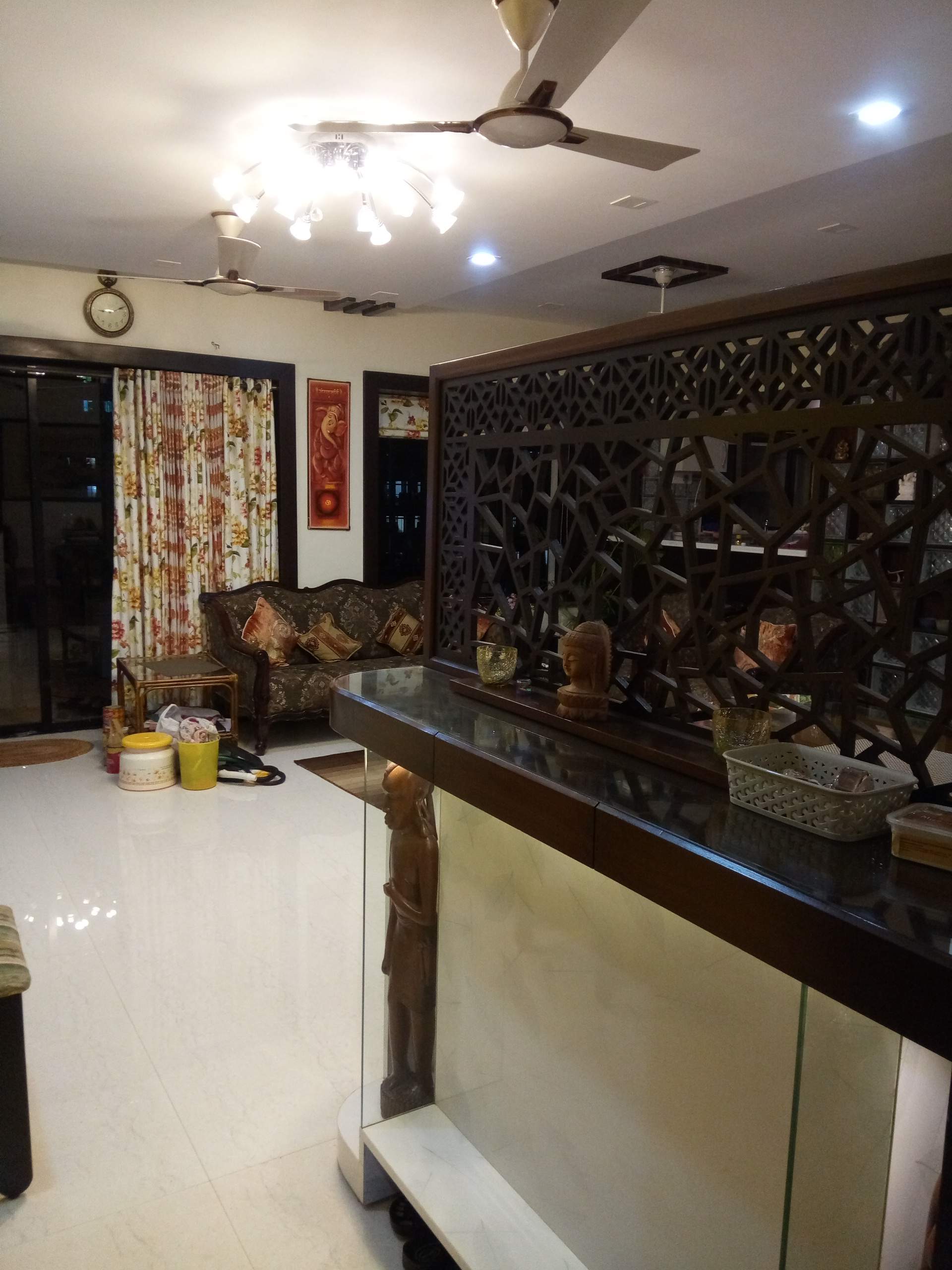 Living Room Entrance of 3BHK flat in Aditya Garden City Warje