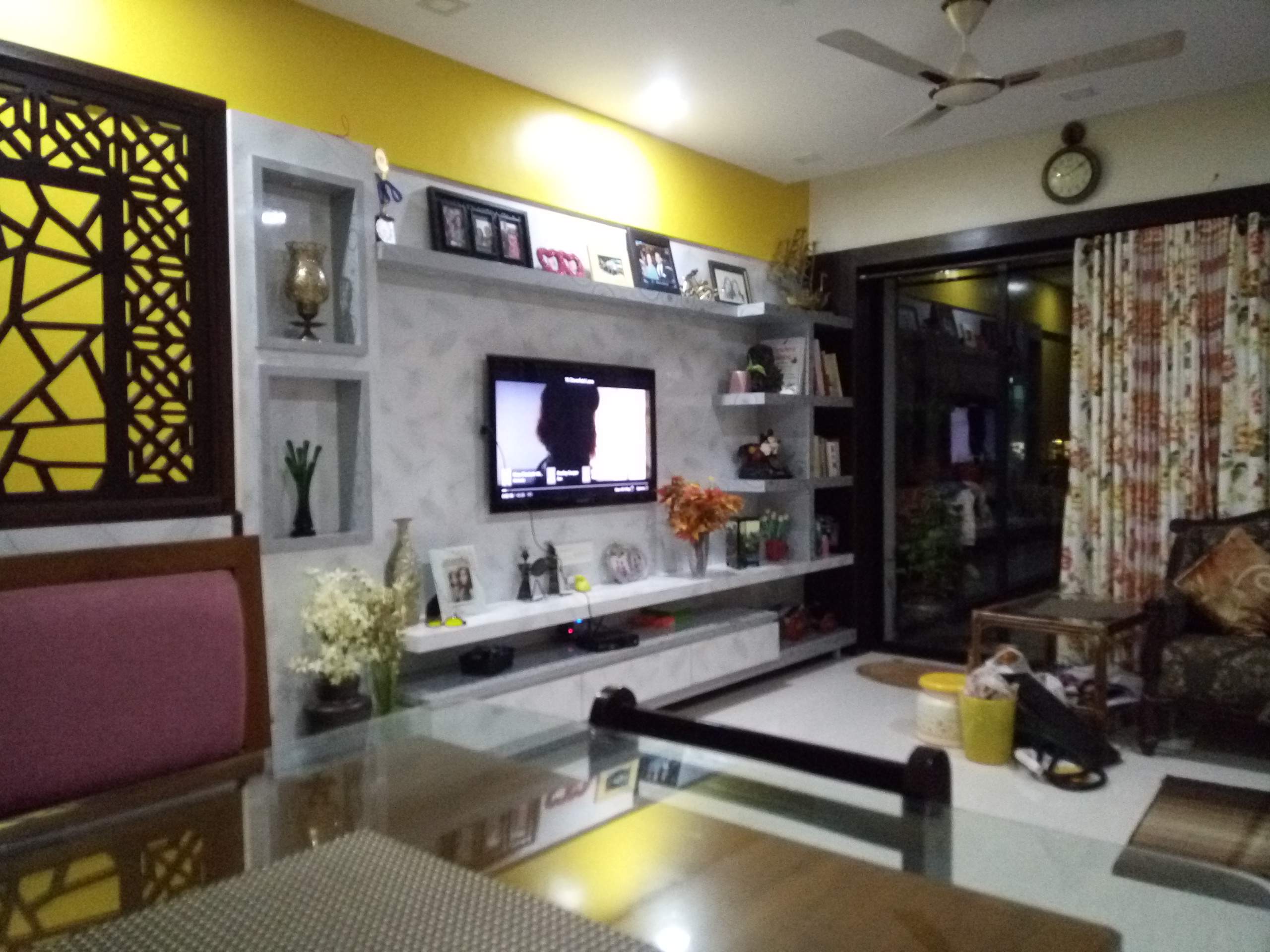 Living Room of 3BHK flat in Aditya Garden City Warje