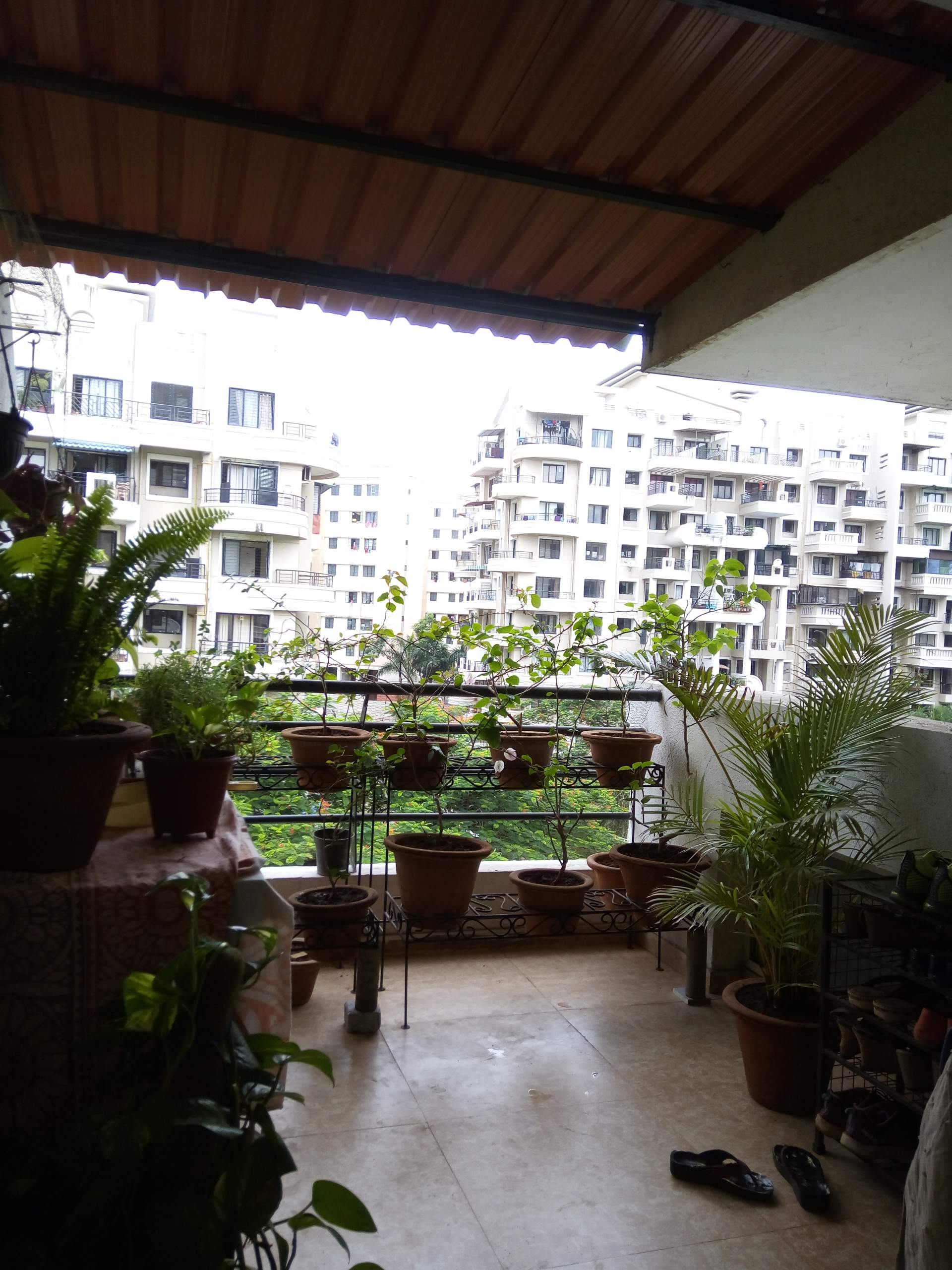 Terrace of 3BHK flat in Aditya Garden City Warje