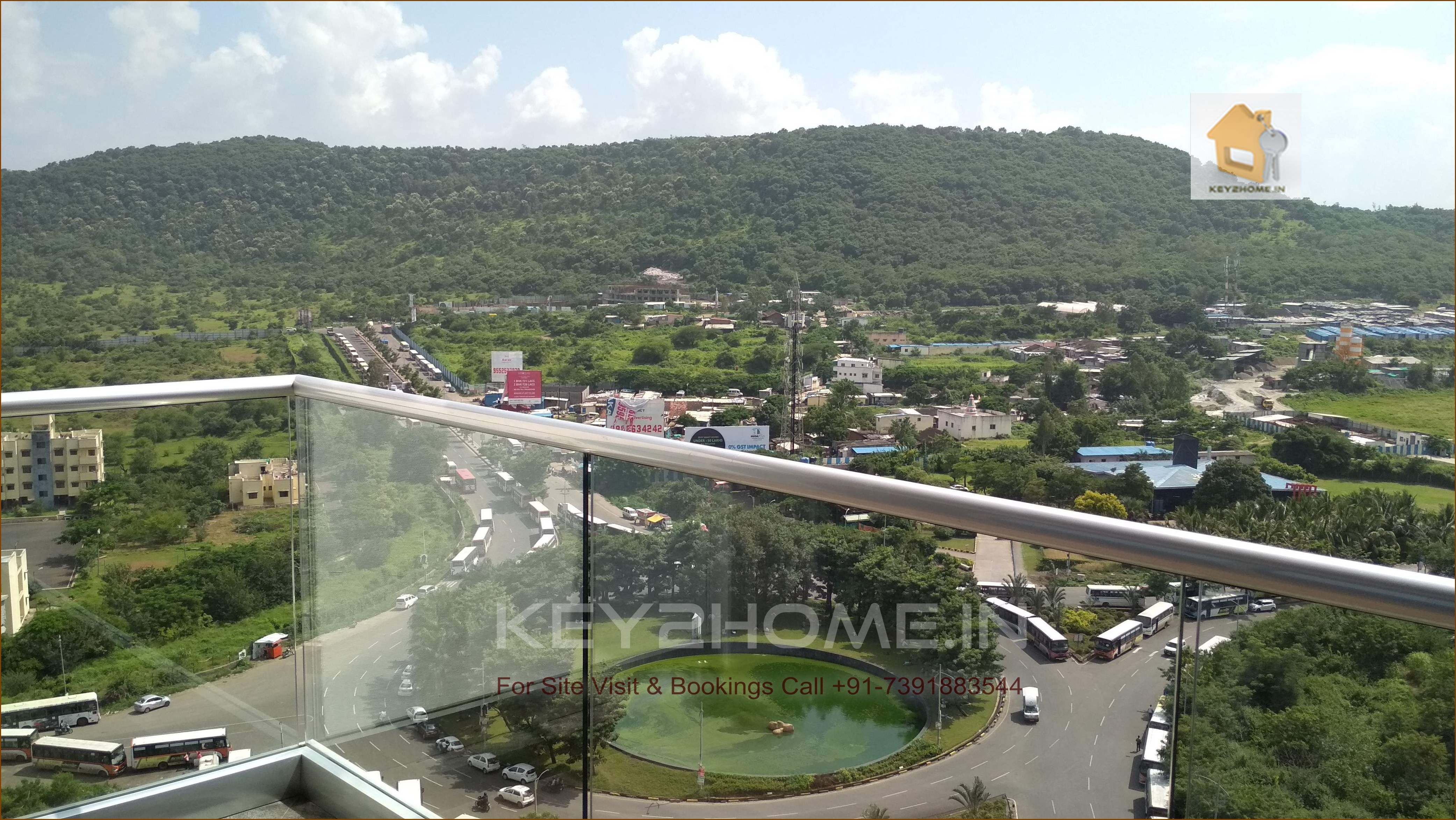 2BHK resale EON Homes Hinjewadi (Balcony View 2)