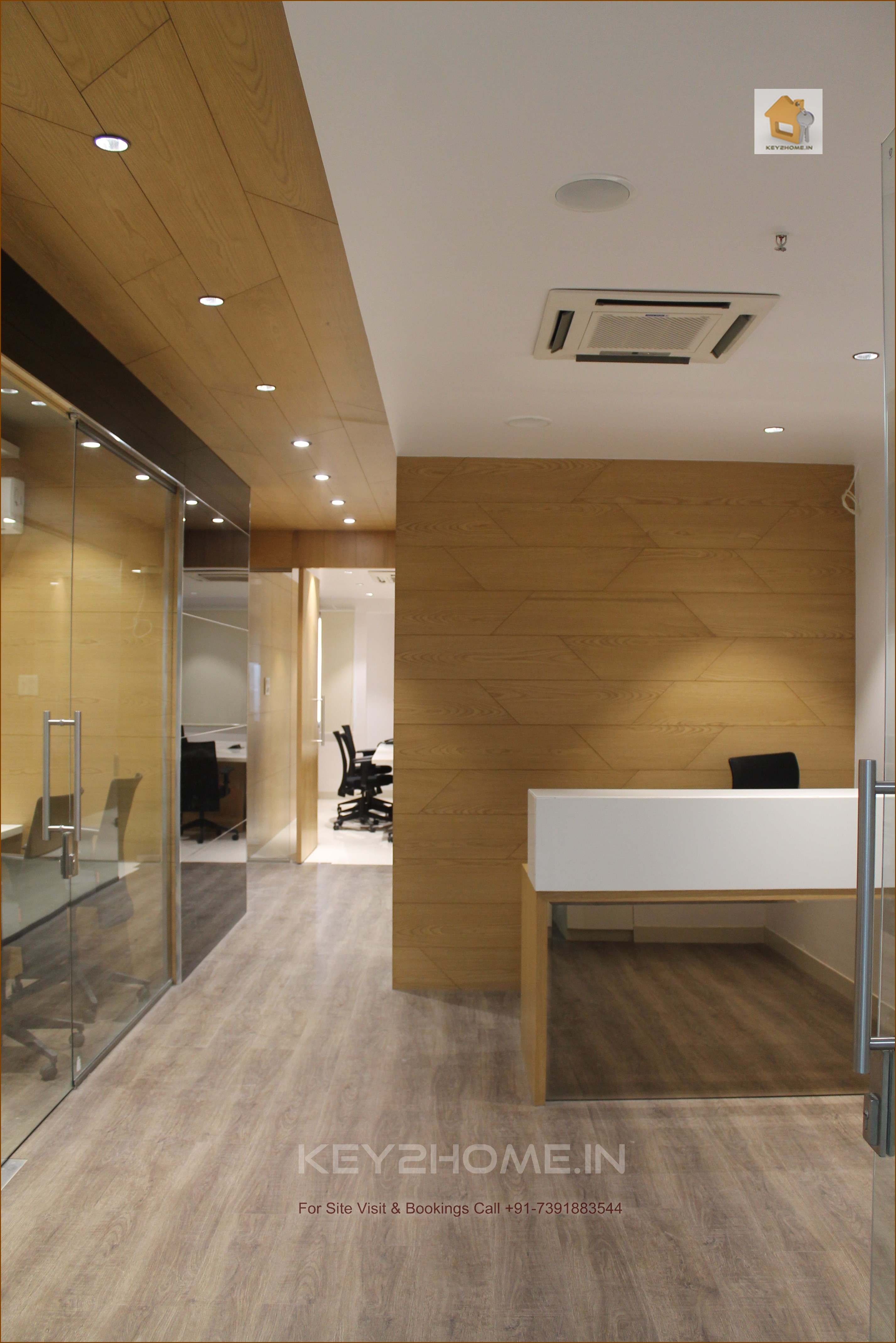 Commercial Office space on rent in Hinjewadi near wakad bridge reception area