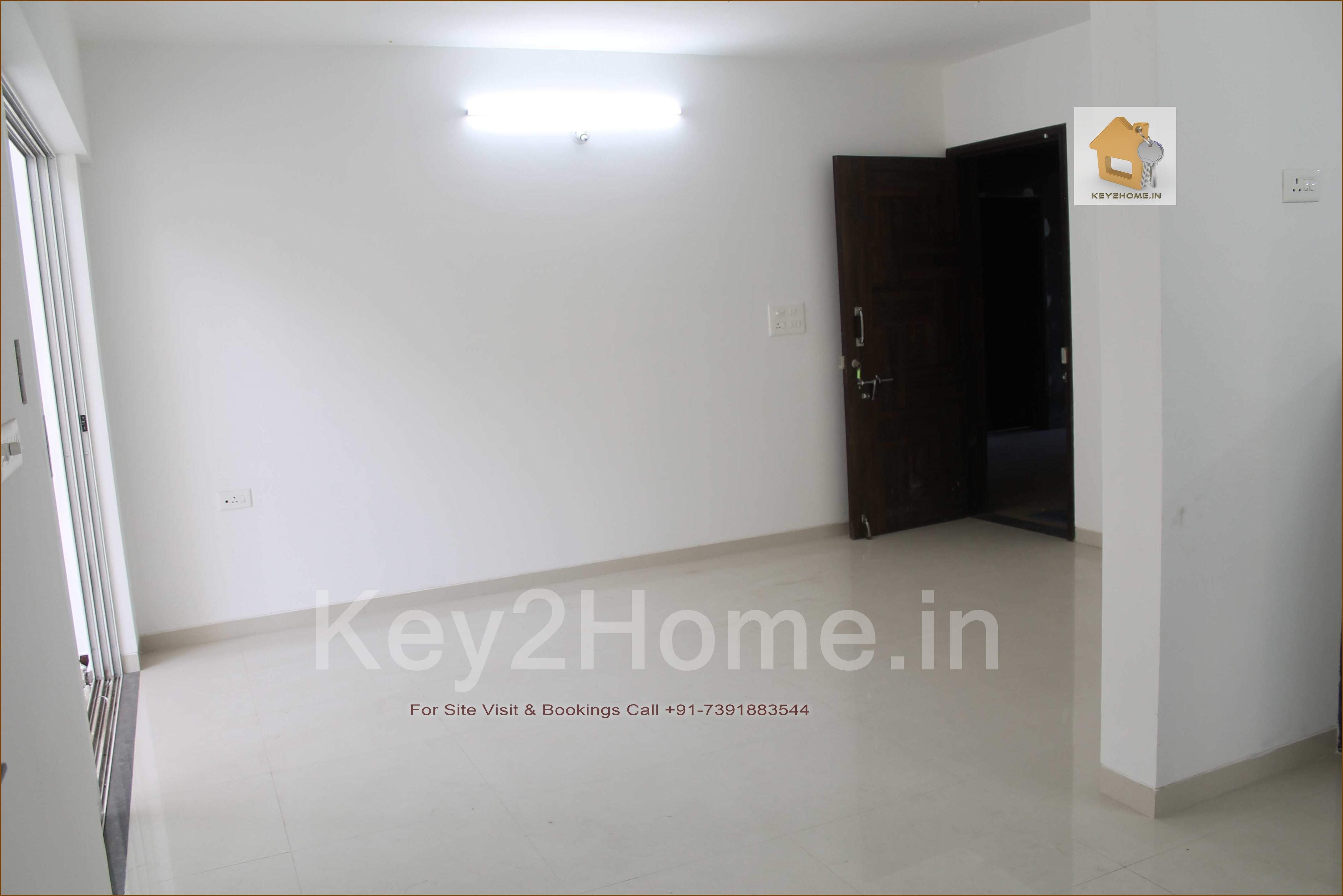 Wakad 2 BHK ready possession flat Living Room