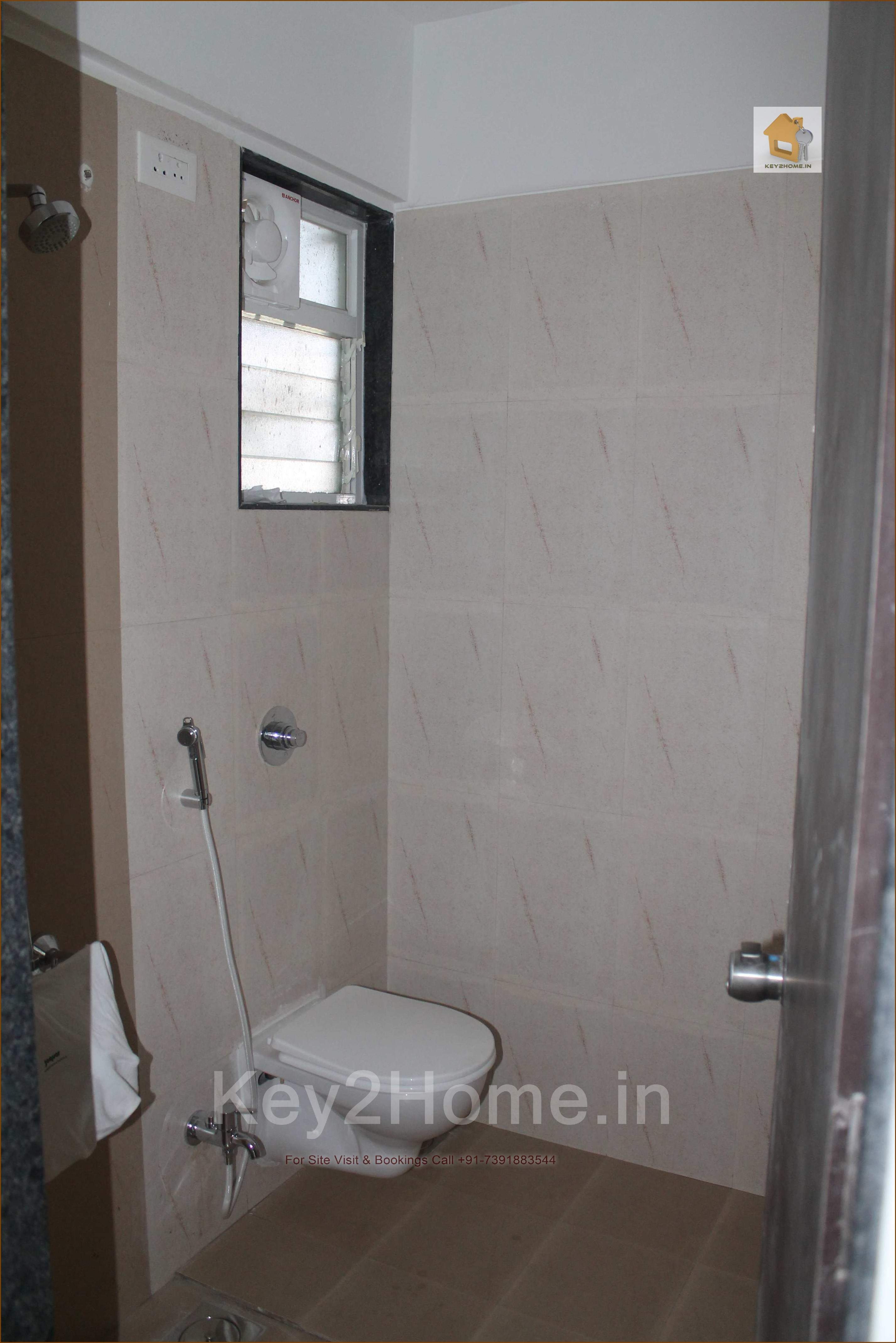 Wakad 2 BHK ready possession flat Attached Bathroom