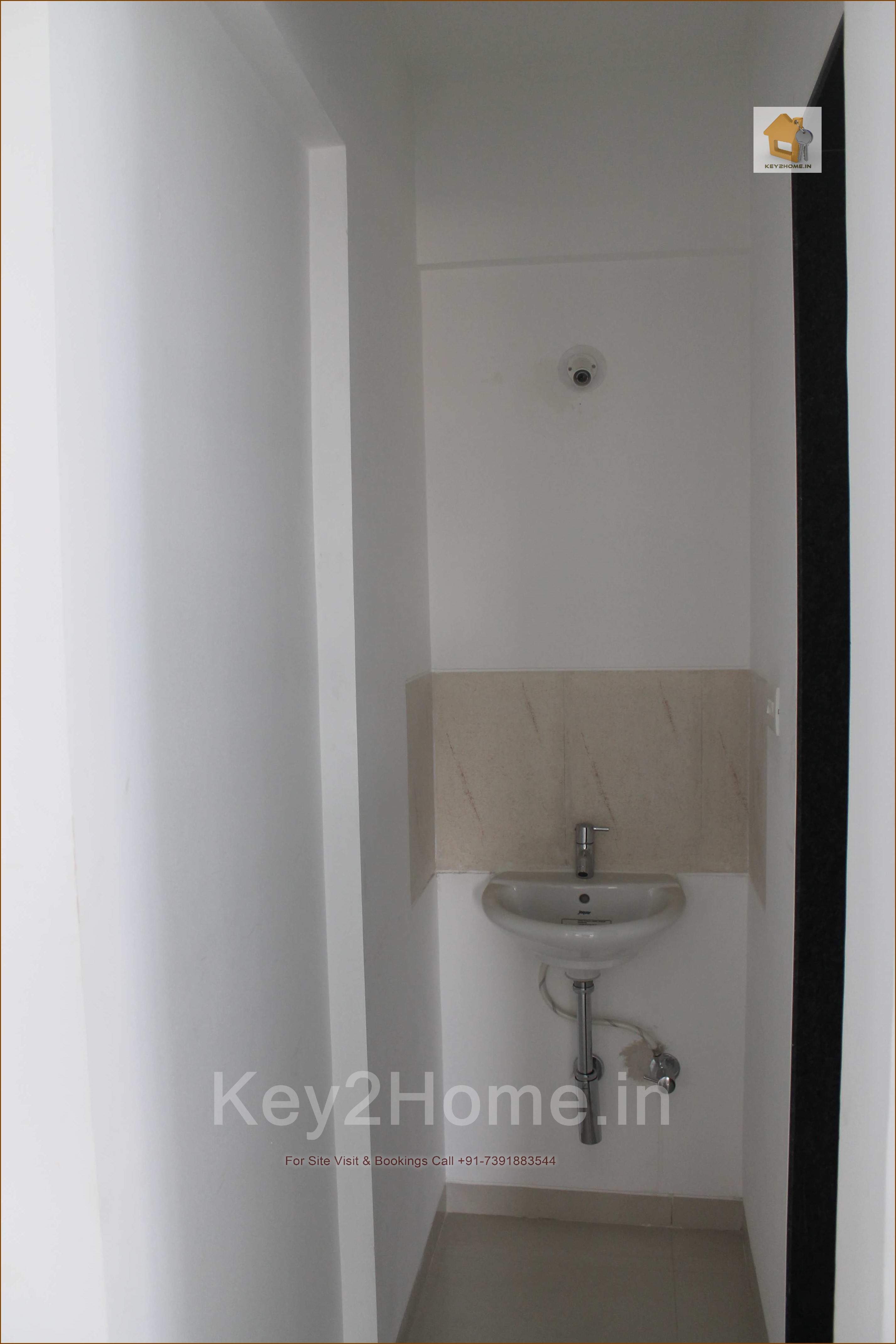 Wakad 2 BHK ready possession flat Attached Bathroom