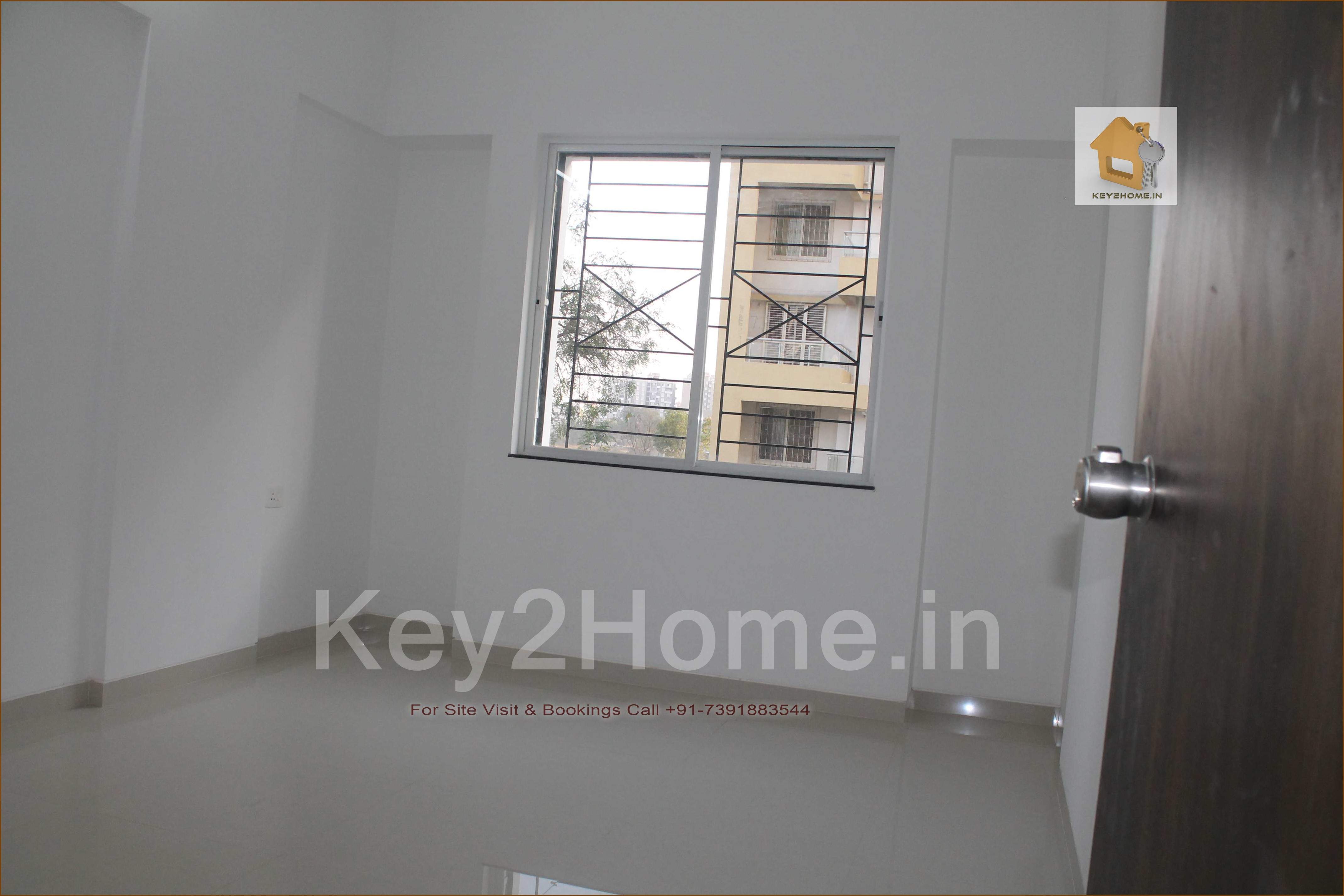 Wakad 2 BHK ready possession flat Master Bedroom