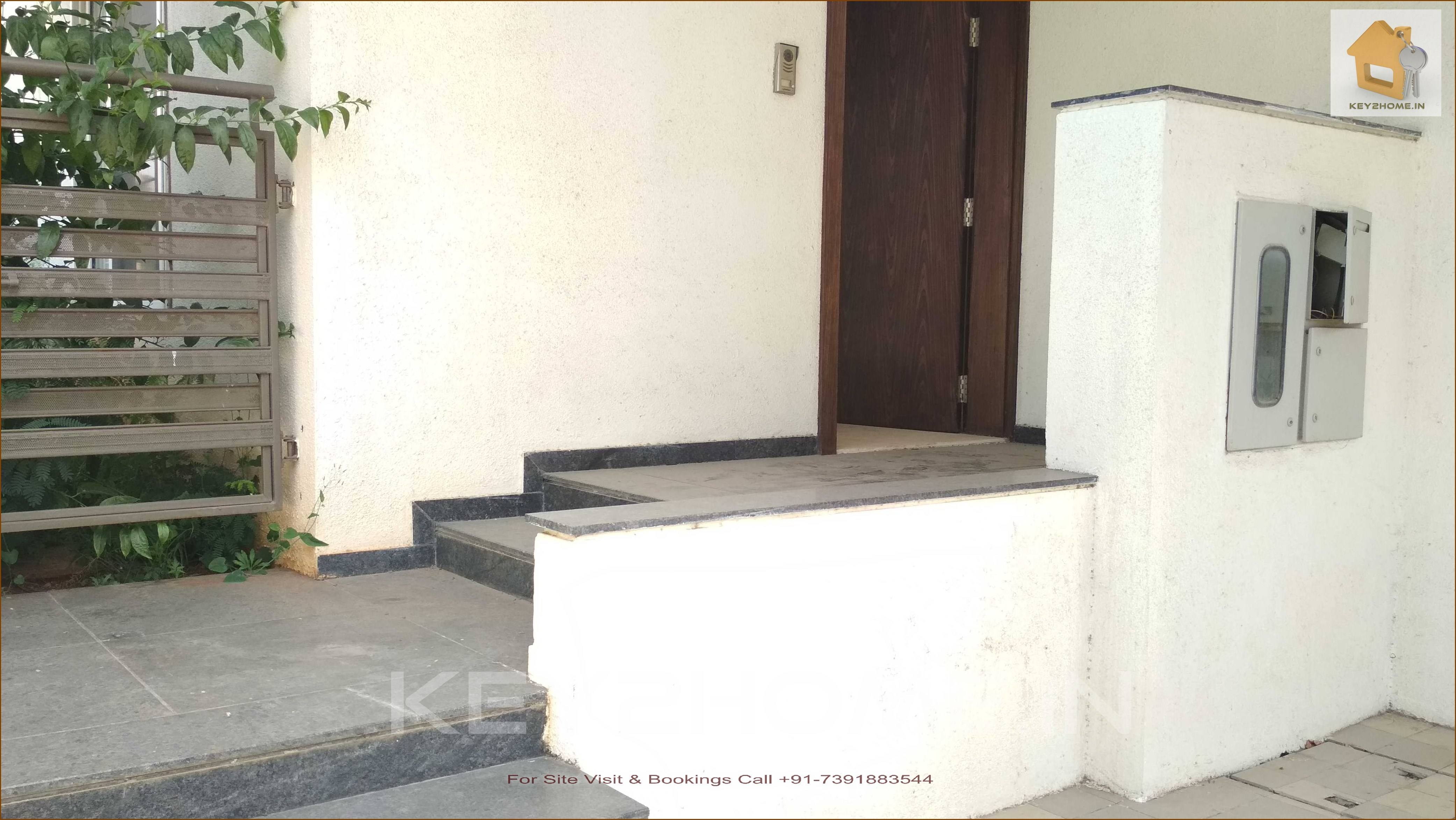 Villa Entrance 4BHK Villa R2 Sector Life Republic Hinjewadi