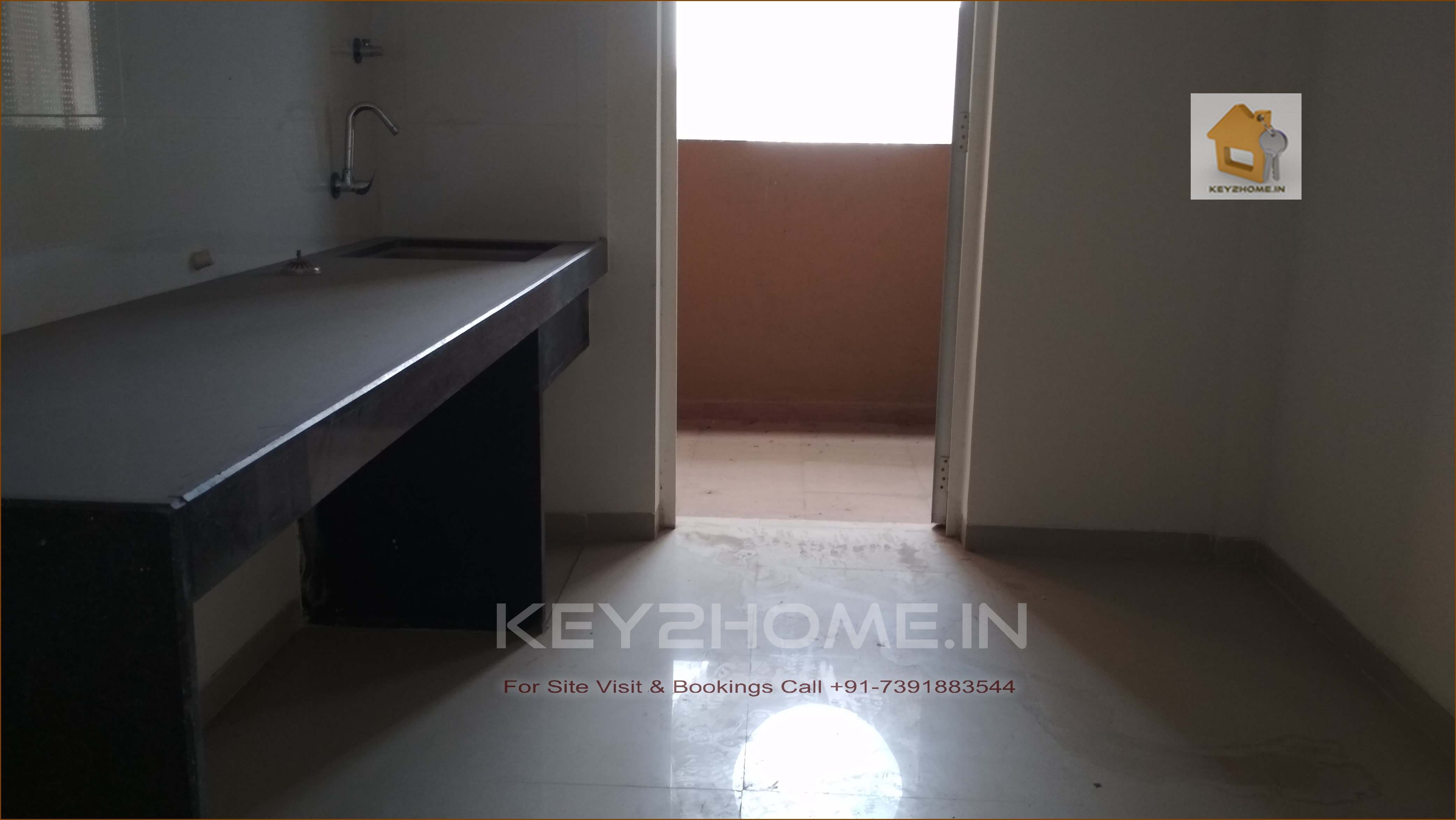 Beverly Hills Hinjewadi 2bhk resale kitchen with dry balcony