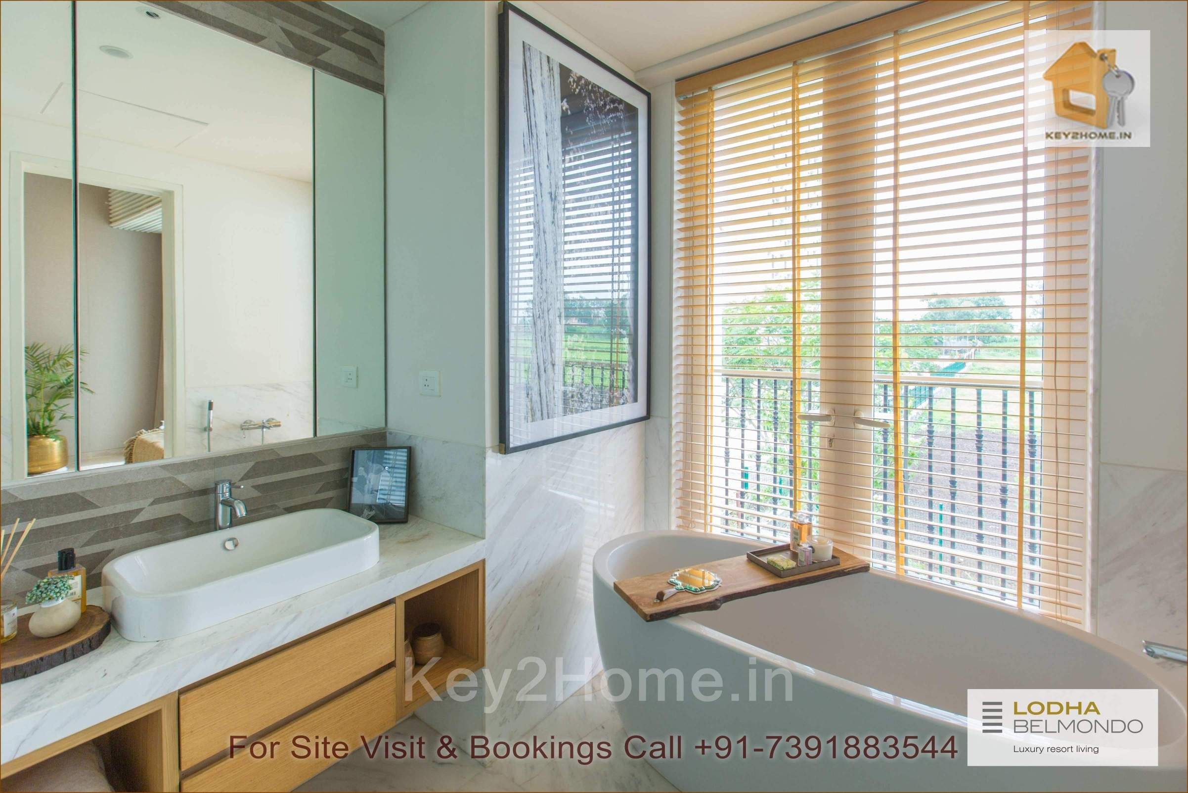 Attched Bathroom 2 of Lodha Belmondo Premium Villas and Housing Pune