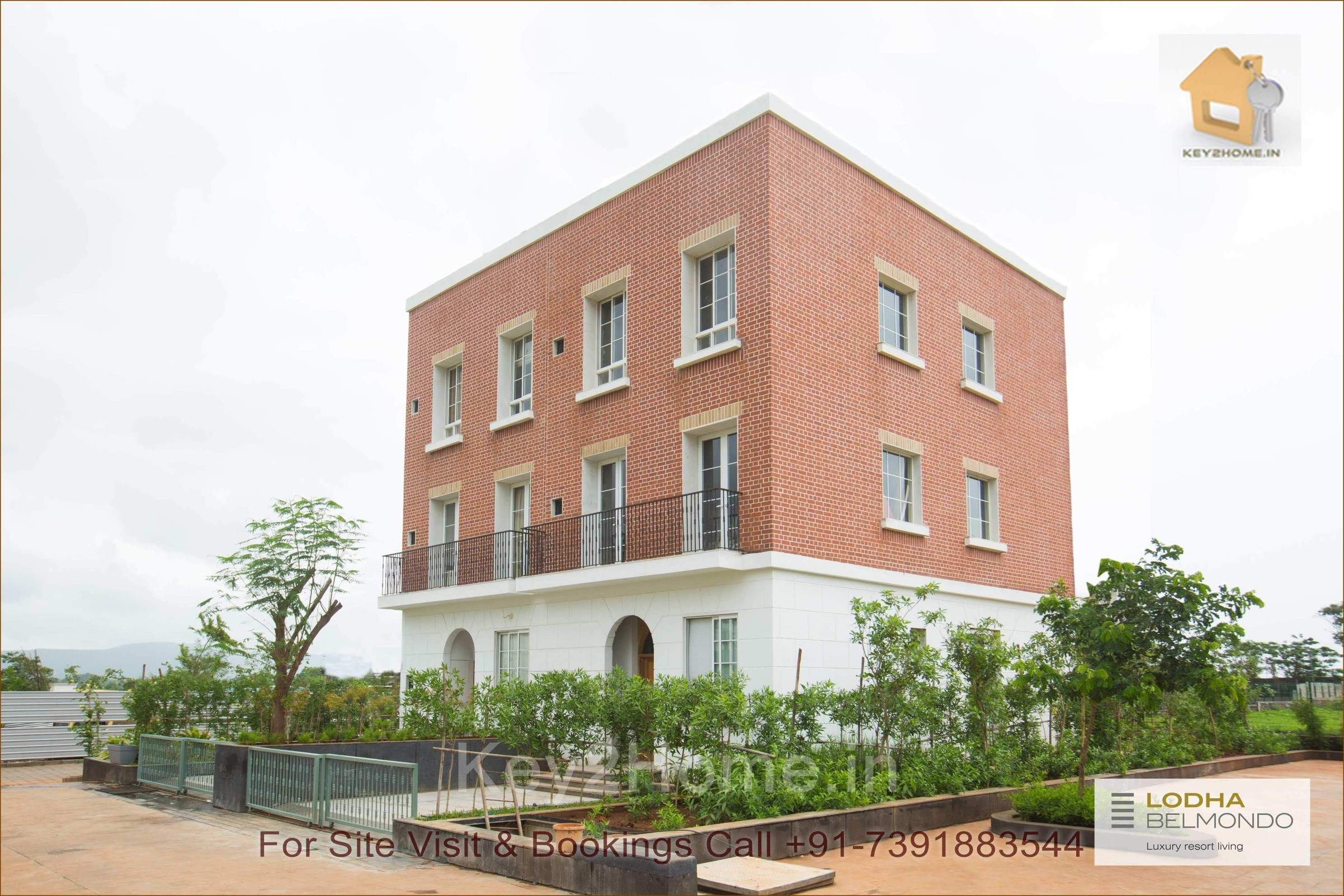 Exterior view 2 of Lodha Belmondo Premium Villas and Housing Pune (2)