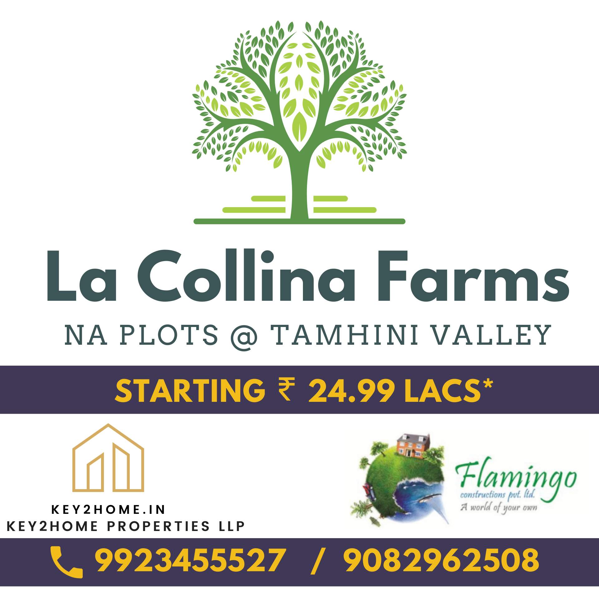 La Collina Farm House NA Plots at Tamhini MulshiLa Collina Tamini NA Plots