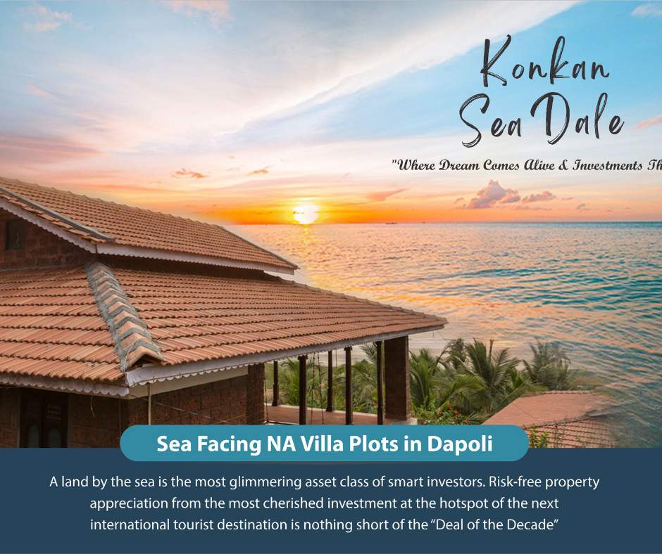 Konkan Sea Dale Sea View from Plot 5