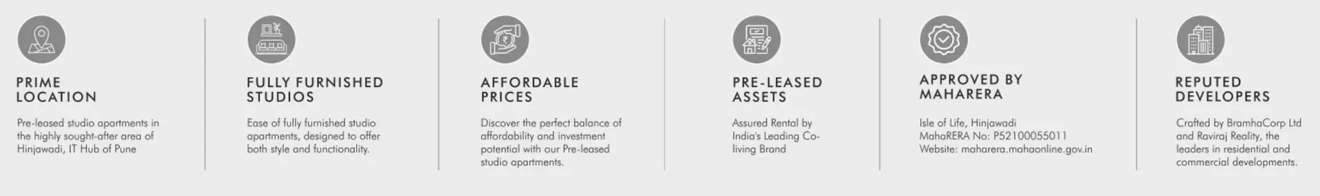 Assured rental Studio Investment in Hinjewadi by Bramha Corp