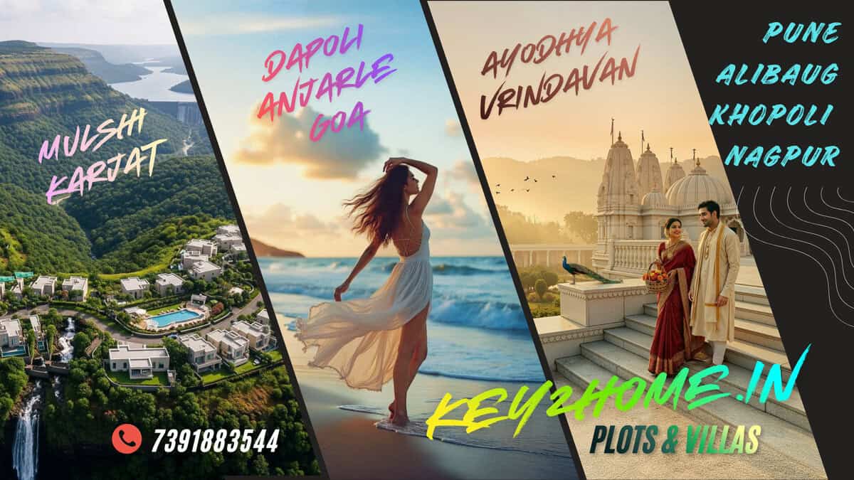 Map of premium investment locations in India covered by Key2Home.