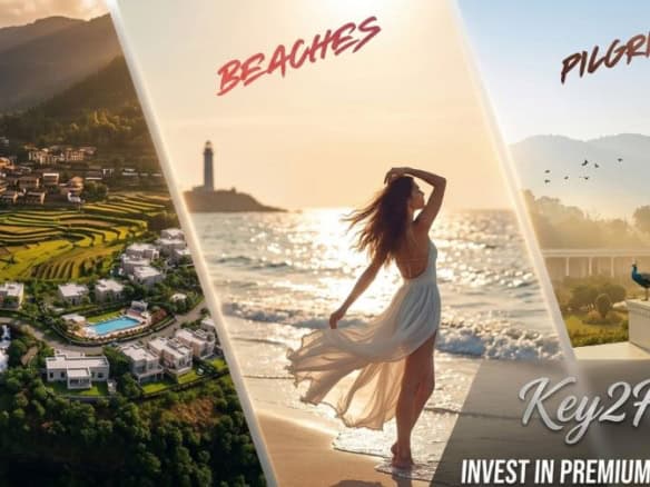 Top locations for plot and villa investment in India featuring luxury and spiritual real estate