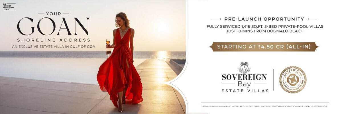 Plots and Villas project in Gulf of Goa Project by HOABL in Bogmalo Beach Vasco