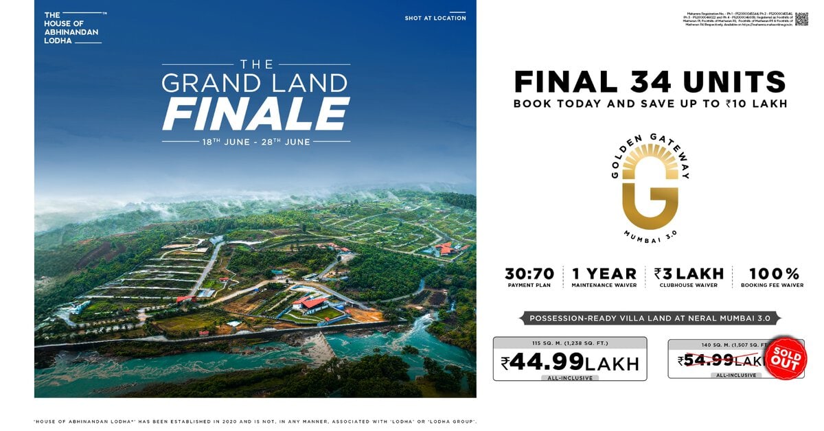 Plots for sale in Karjat Neral belt HOABL Celebration Land Matheran foothills