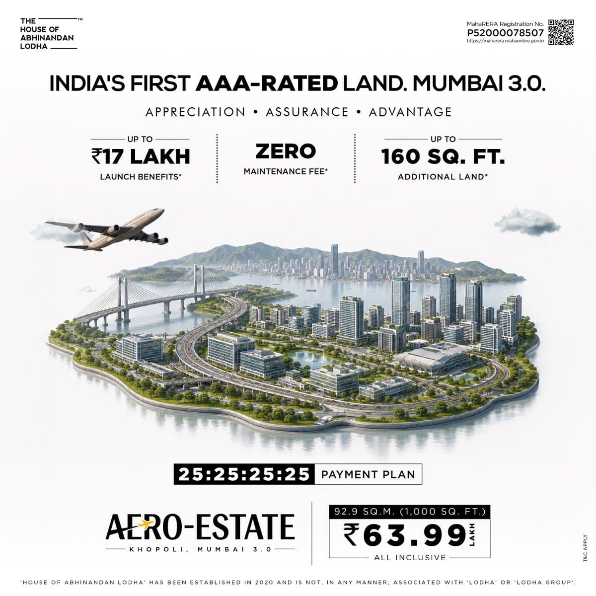 Aero Estate HOABL Khopoli NA villa plots Mumbai 3.0 corridor