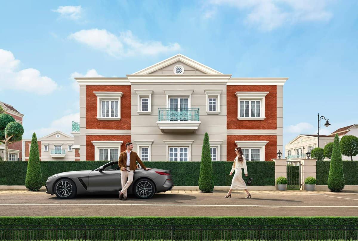 Lodha Villa Cerro Khopoli ultra luxury villa European style facade